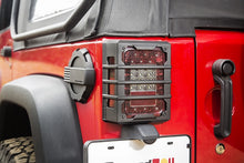 Load image into Gallery viewer, Rugged Ridge Jeep Wrangler JK Black Elite Tail Light Guards
