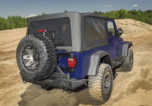 Load image into Gallery viewer, Rampage Jeep Wrangler(TJ) Unlimited OEM Replacement Soft Upper Doors - Black Denim