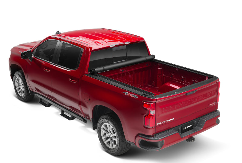 Lund Chevy Colorado (6ft. Bed) Genesis Roll Up Tonneau Cover - Black