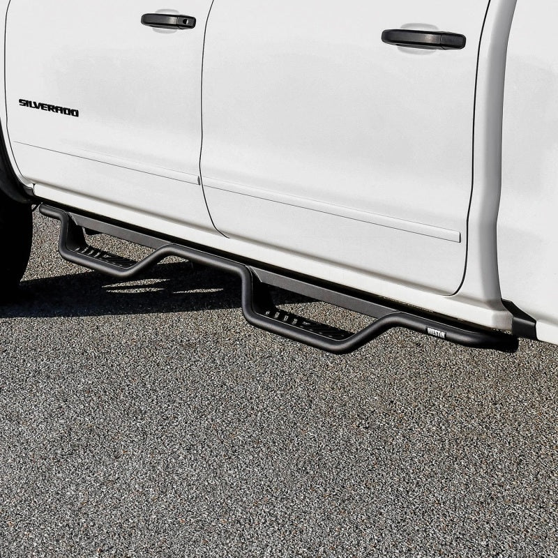 Westin 14+ Chevrolet Silverado / GMC Sierra Crew Cab Outlaw Nerf Step Bars (Excl. Diesel)