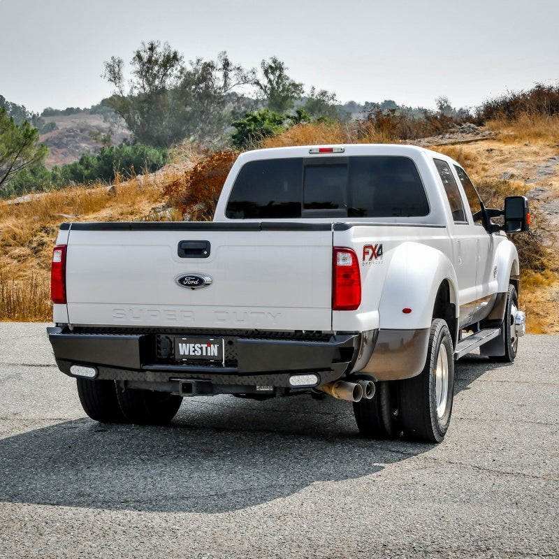 Westin 11+ Ford F-250/350 HDX Bandit Rear Bumper - Black