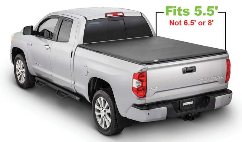 Tonno Pro 14+ Toyota Tundra 5.5ft Fleetside Tonno Fold Tri-Fold Tonneau Cover