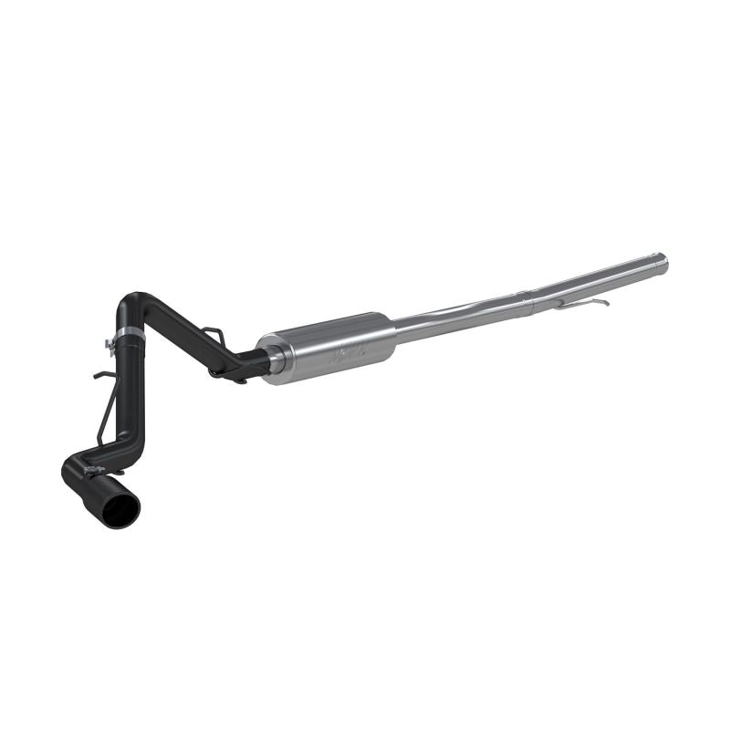 MBRP Chevrolet/GMC 1500 Silverado/Sierra 4.3L & 5.3L 3 in Cat Back, Single Side (Black Coated)