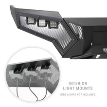 Load image into Gallery viewer, Go Rhino Toyota Tacoma Element Front Bumper with Fixed Light Bar Mount Textured Black