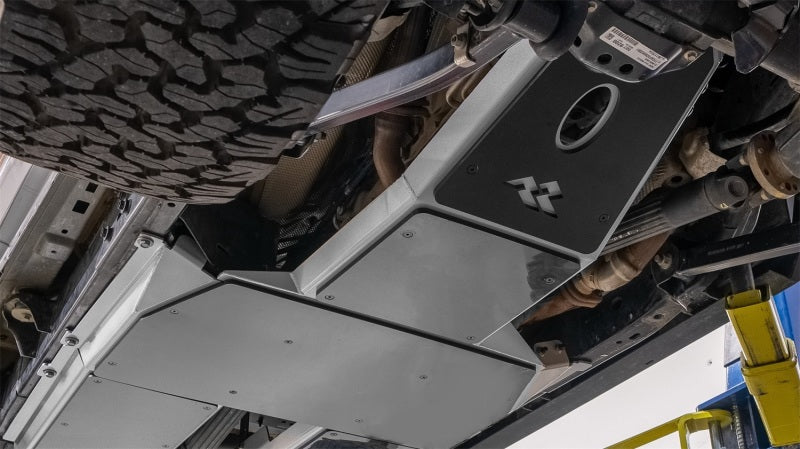Rugged Ridge Jeep Wrangler JLU 4dr Alum. Skid Plate for Engine/Trans - Tex. Blk