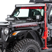 Load image into Gallery viewer, Go Rhino Jeep Wrangler JL/JLU/Gladiator JT Light Mount - 6in Q4 Series