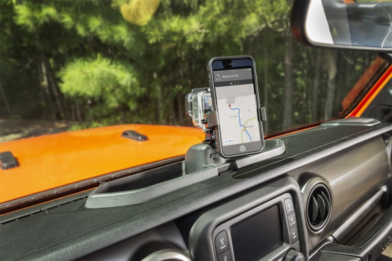 Rugged Ridge Dash Multi-Mount w/Phone Holder Jeep JL/JT