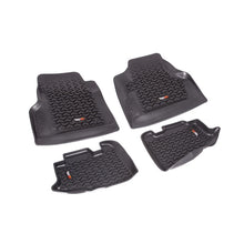 Load image into Gallery viewer, Rugged Ridge Floor Liner Front/Rear Black Jeep Wrangler TJ