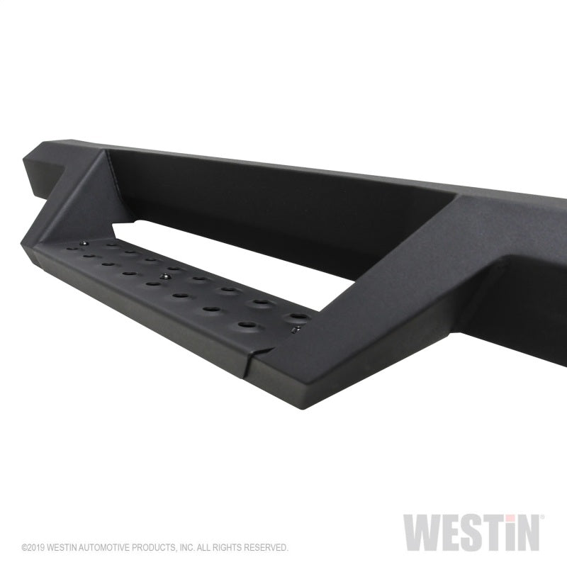 Westin 19+ Chevrolet Silverado / GMC Sierra 1500 HDX Drop Nerf Step Bars - Textured Black