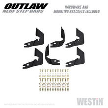 Load image into Gallery viewer, Westin 14+ Chevrolet/GMC Silv/Seirra 1500 Double Cab Outlaw Nerf Step Bars
