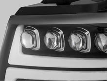 Load image into Gallery viewer, AlphaRex 07-14 Chevy Avalanche NOVA LED Proj Headlights Plank Style Matte Black w/Activ Light/DRL