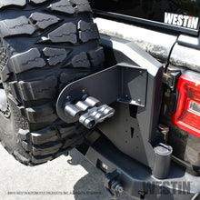 Load image into Gallery viewer, Westin 07+ Jeep Wrangler JK / 18-22 Jeep Wrangler JL RotoPax Mount - Tex. Blk