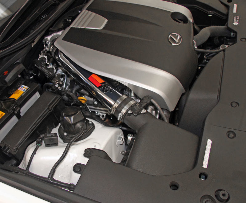 K&N 69 Series Performance Typhoon Intake Kit - Polished for Lexus GS350 3.5L V6