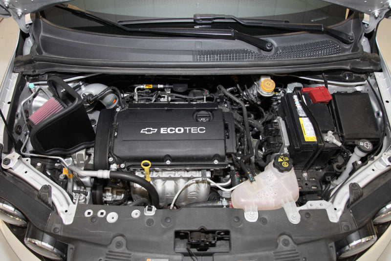 K&N Chevy Sonic 1.8L Silver Typhoon Cold Air Intake