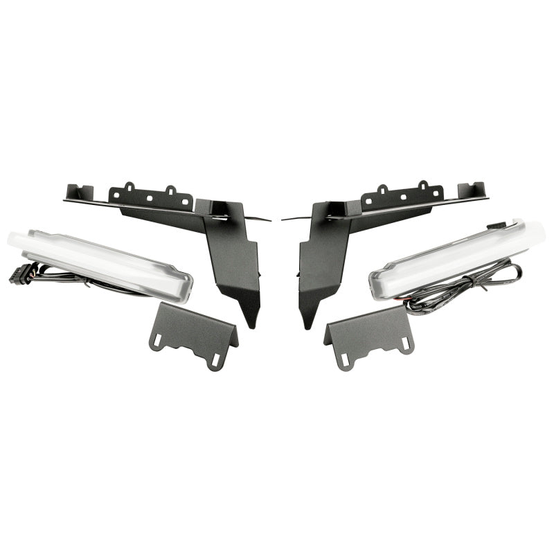 Rugged Ridge Chop Brackets Front Fender Jeep Wrangler JL/JT Rubicon w/ DRLs