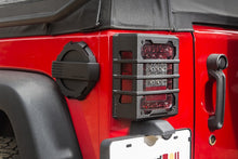 Load image into Gallery viewer, Rugged Ridge Jeep Wrangler JK Black Elite Tail Light Guards