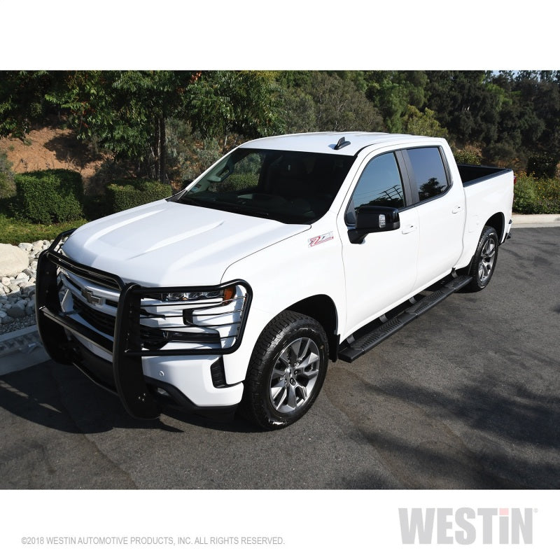 Westin Chevrolet Silverado/Sierra 1500 Crew Cab (5.5ft) R5 Modular Nerf Step Bars - Black