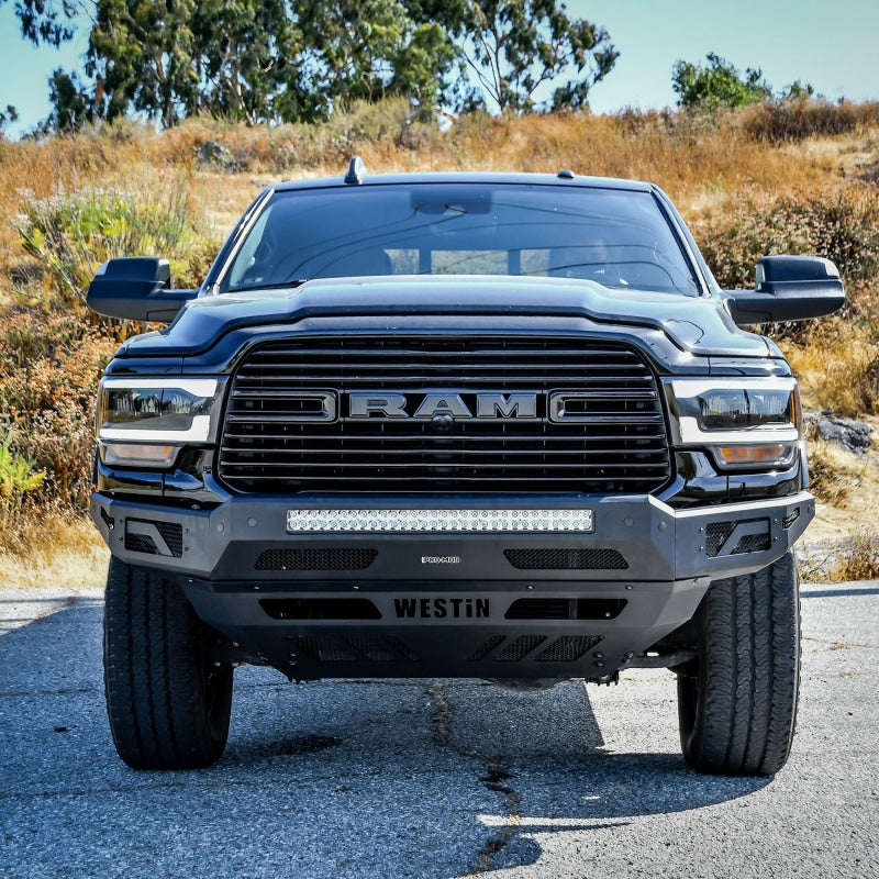 Westin 19+ Ram 2500/3500 Pro-Mod Front Bumper - Textured Black