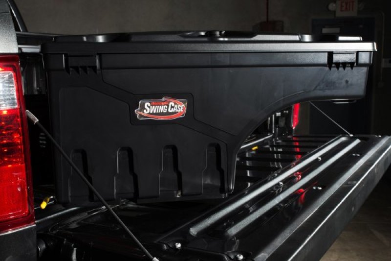 UnderCover Nissan Frontier Ext/Crew All Beds Drivers Side Swing Case - Black Smooth