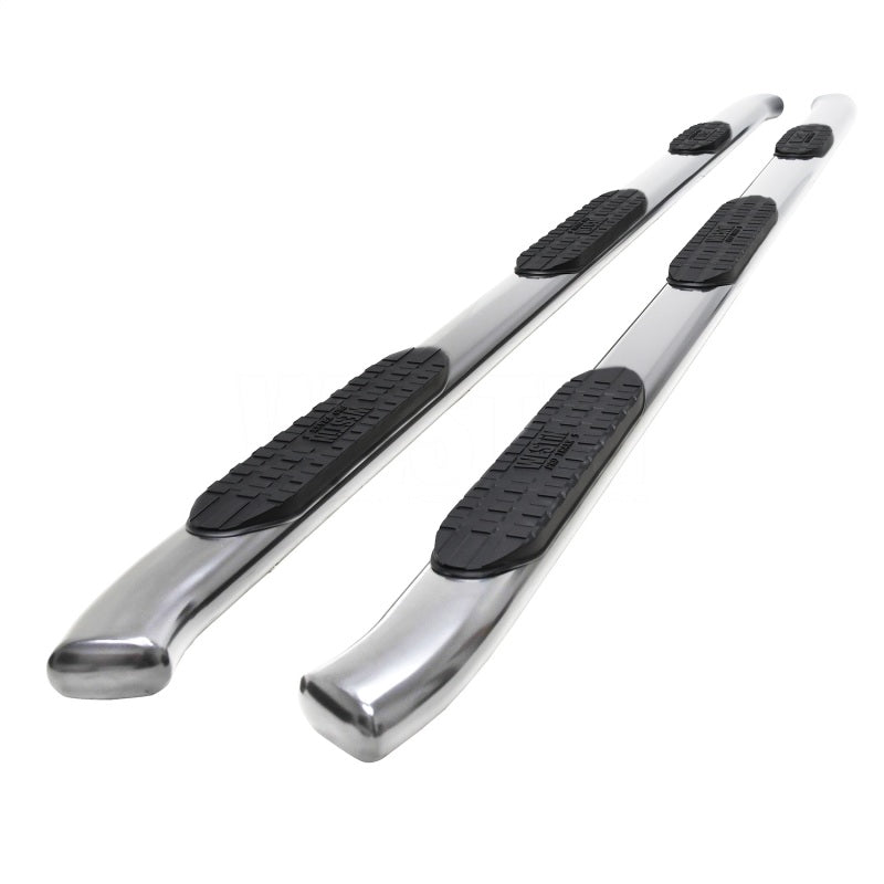 Westin Chevy Silverado 2500/3500 Crew Cab (8ft Bed) PRO TRAXX Nerf Step Bars - Stainless Steel