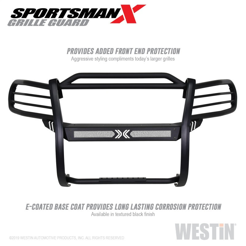 Westin 16+ Toyota Tacoma Sportsman X Grille Guard - Tex. Blk