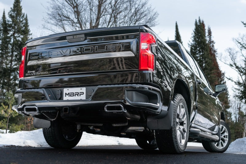 MBRP Chevrolet Silverado 1500 4.3L/5.3L 2.5in Cat Back Dual Rear Exit - Aluminized