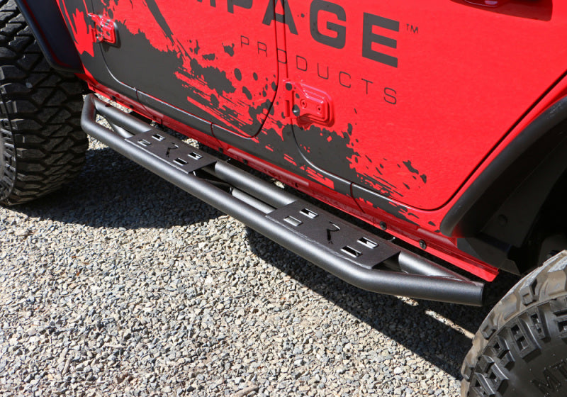 Rampage Jeep Wrangler(JL) Unlimited Sport 4-Door Trail Crawler Step - Black
