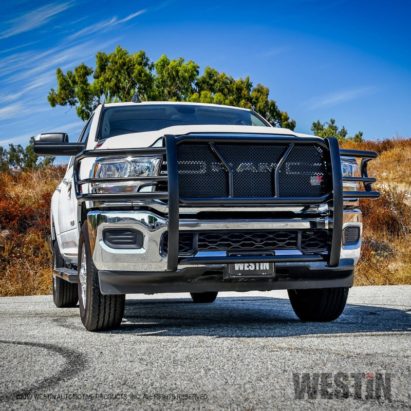 Westin 19+ Dodge Ram 2500/3500 HDX Modular Grille Guard - Black