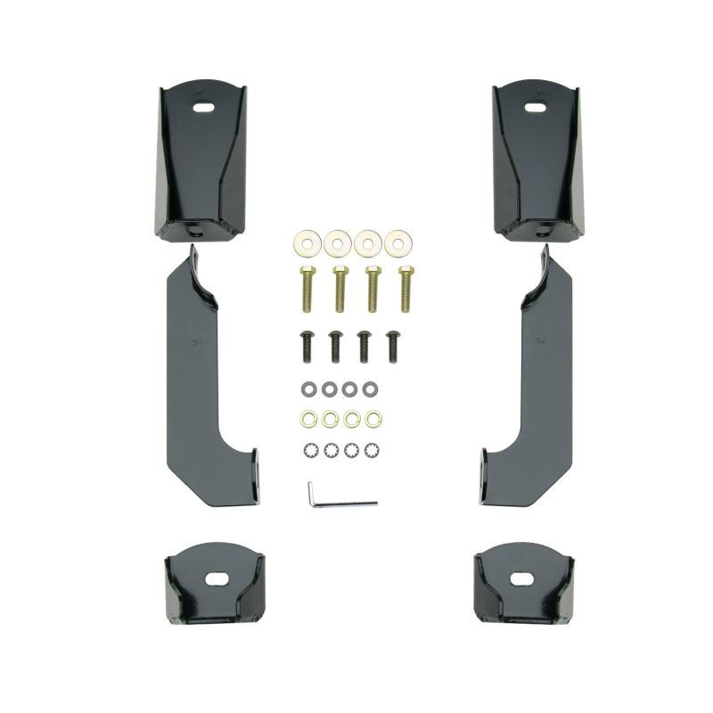 Westin 2014+ Chevy Silverado 1500 Dbl Cab (Body Mount) Platinum 4 Oval Nerf Step Bars - SS