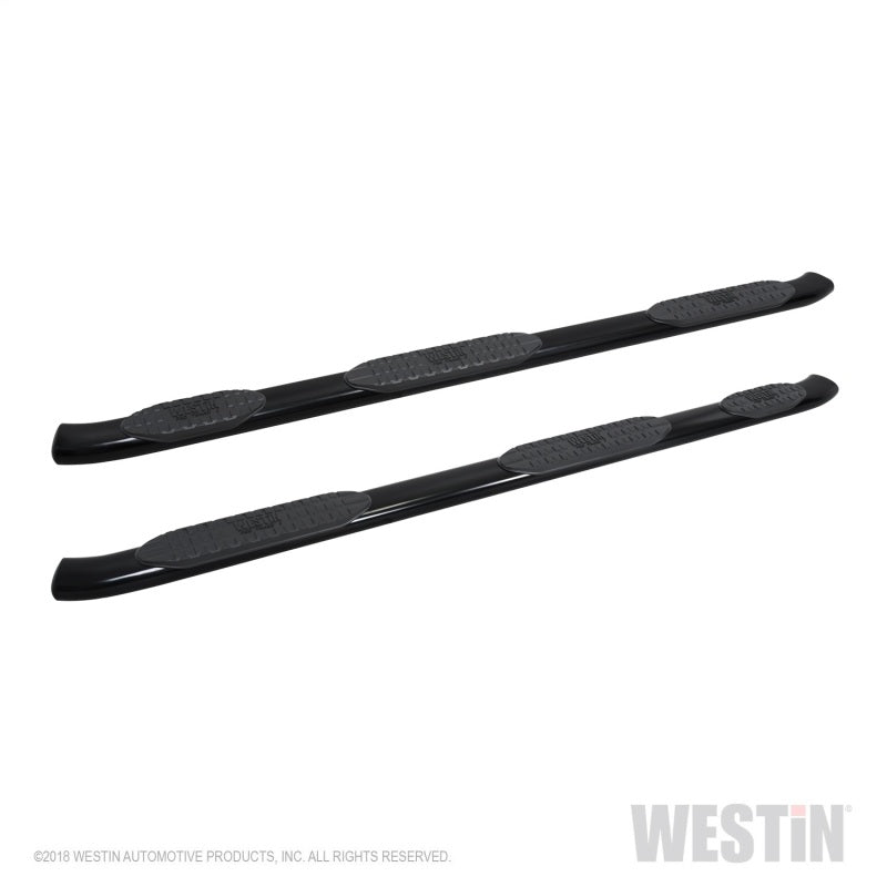 Westin Chevrolet Silverado/Sierra 1500 CC (5.5ft) PRO TRAXX 5 WTW Oval Nerf Step Bars - Black
