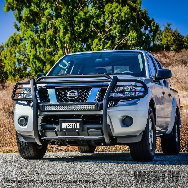 Westin 12+ Nissan Frontier Sportsman X Grille Guard - Textured Black