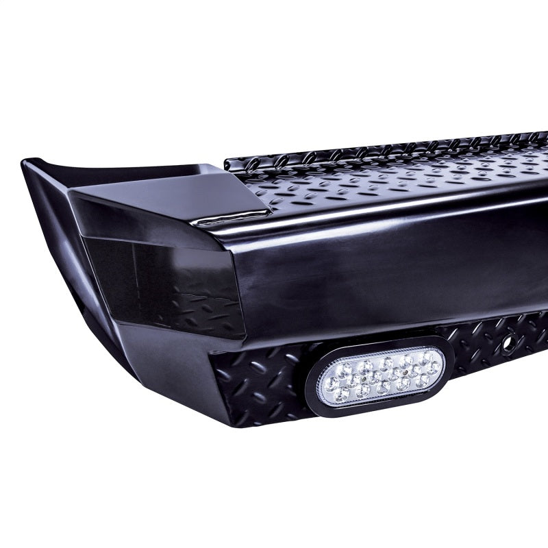 Westin 14+ Chevrolet Silverado HDX Bandit Rear Bumper - Black