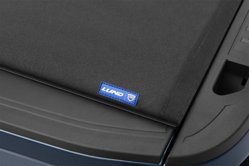Lund Ford F250/F350/F450 Super Duty (8ft bed) Genesis Roll Up Tonneau Cover - Black
