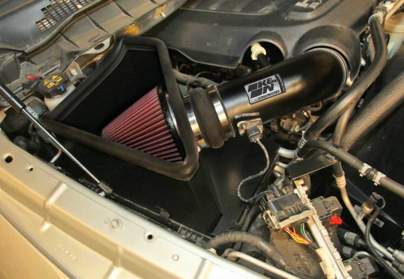 K&N Ram 2500/3500 6.4L V8 High Flow Performance Intake Kit
