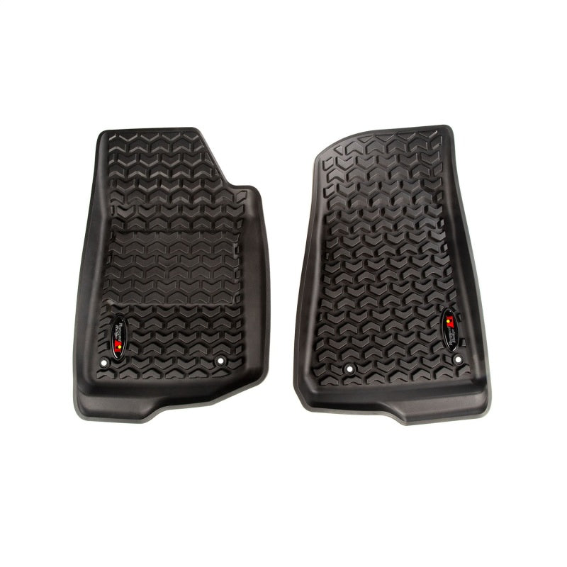 Rugged Ridge Floor Liner Front Black Jeep Wrangler 2020 Gladiator JL / JT