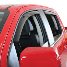 Load image into Gallery viewer, Westin Chevrolet/GMC Colorado/Canyon Crew Cab Wade In-Channel Wind Deflector 4pc - Smoke