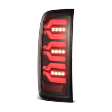 Load image into Gallery viewer, AlphaRex 14-19 Chevy Silverado 1500 Luxx-Series LED Tail Lights Alpha-Black w/Activ Light/Seq Signal