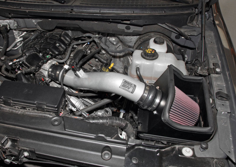 K&N Ford Edge 3.5/3.7L-V6 Silver High Flow Performance Kit