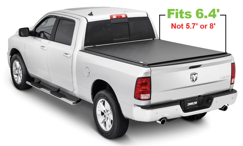 Tonno Pro 09+ Dodge RAM 1500 6.4ft Fleetside Lo-Roll Tonneau Cover