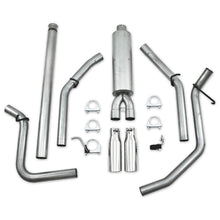 Load image into Gallery viewer, MBRP  Chevrolet/GMC 1500 4.8/5.3L EC/CC (excluding 8 bed) Cat Back Dual Split Rear