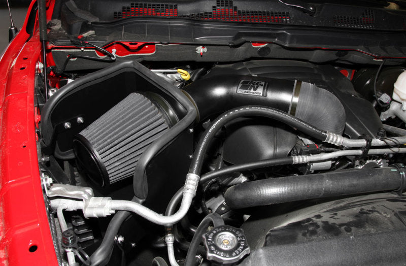 K&N Dodge Ram 1500 Pickup 5.7L V8 / Ram 1500 5.7L V8 Black Performance Intake Kit
