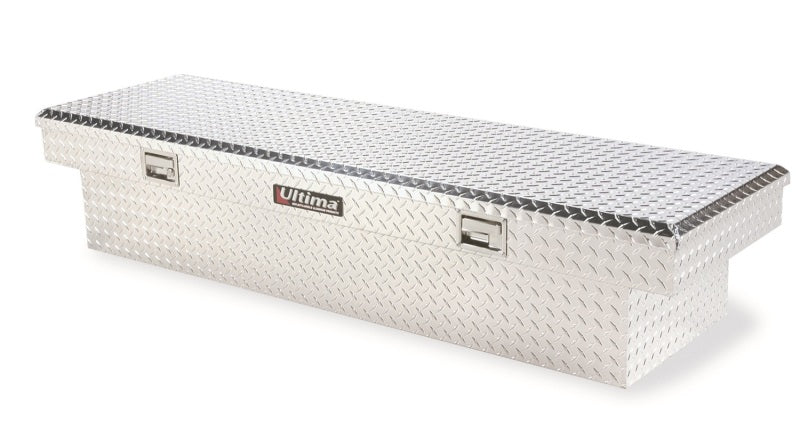 Lund Chevy S10 (Long Bed) Ultima Single Lid Crossover Tool Box - Brite