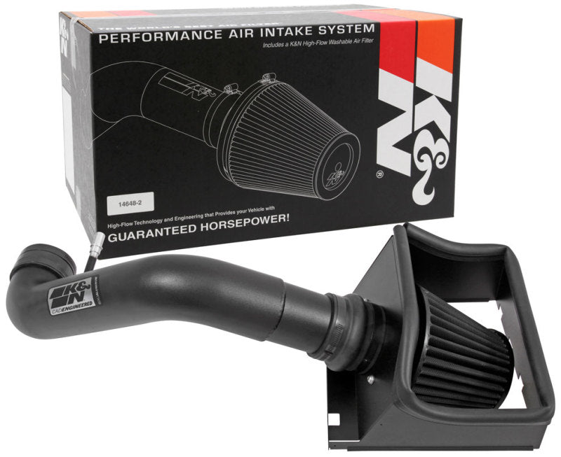 K&N Ford F150 5.0L V8 Black Performance Intake Kit