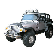 Load image into Gallery viewer, Rugged Ridge Jeep Wrangler TJ Black Full Frame Light Bar