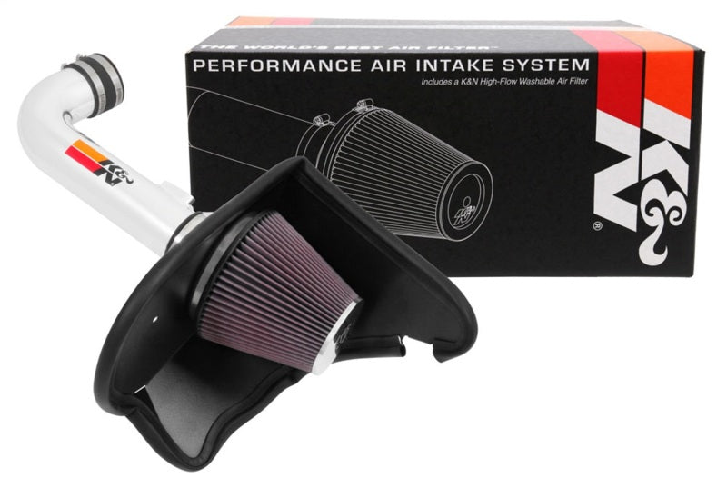 K&N Chevy Camaro 3.6L Silver Typhoon Short Ram Intake
