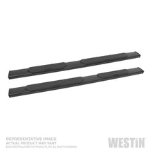 Load image into Gallery viewer, Westin Chevrolet Silverado/Sierra 1500 Crew Cab R5 Nerf Step Bars - Black