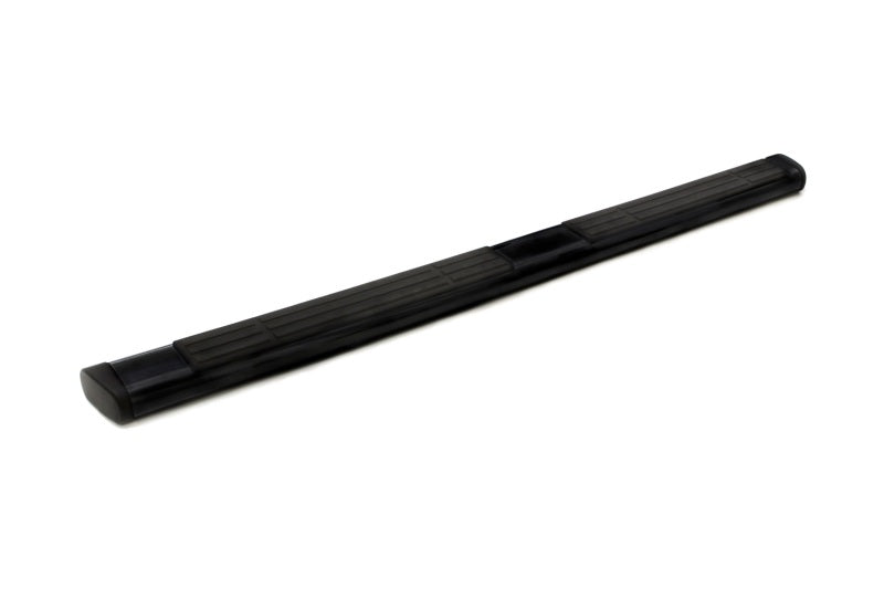 Lund Chevy Silverado 1500 Ext. Cab 6in. Oval Straight Black Nerf Bars - Black