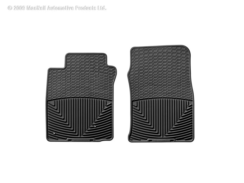 WeatherTech Hyundai Accent Front Rubber Mats - Black