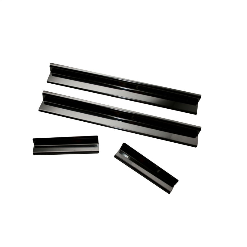 Rugged Ridge Jeep Wrangler Unlimited 4dr JK Black Door Entry Guard Set