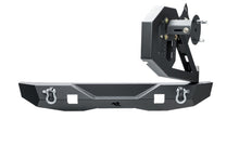 Load image into Gallery viewer, Rugged Ridge Jeep Wrangler (JK/JKU) XOR Rear Bumper w/Swing Out Tire Carrier - Tex. Blk